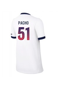 Paris Saint-Germain Willian Pacho #51 Jalkapallovaatteet Naisten Vieraspaita 2026-27 Lyhythihainen